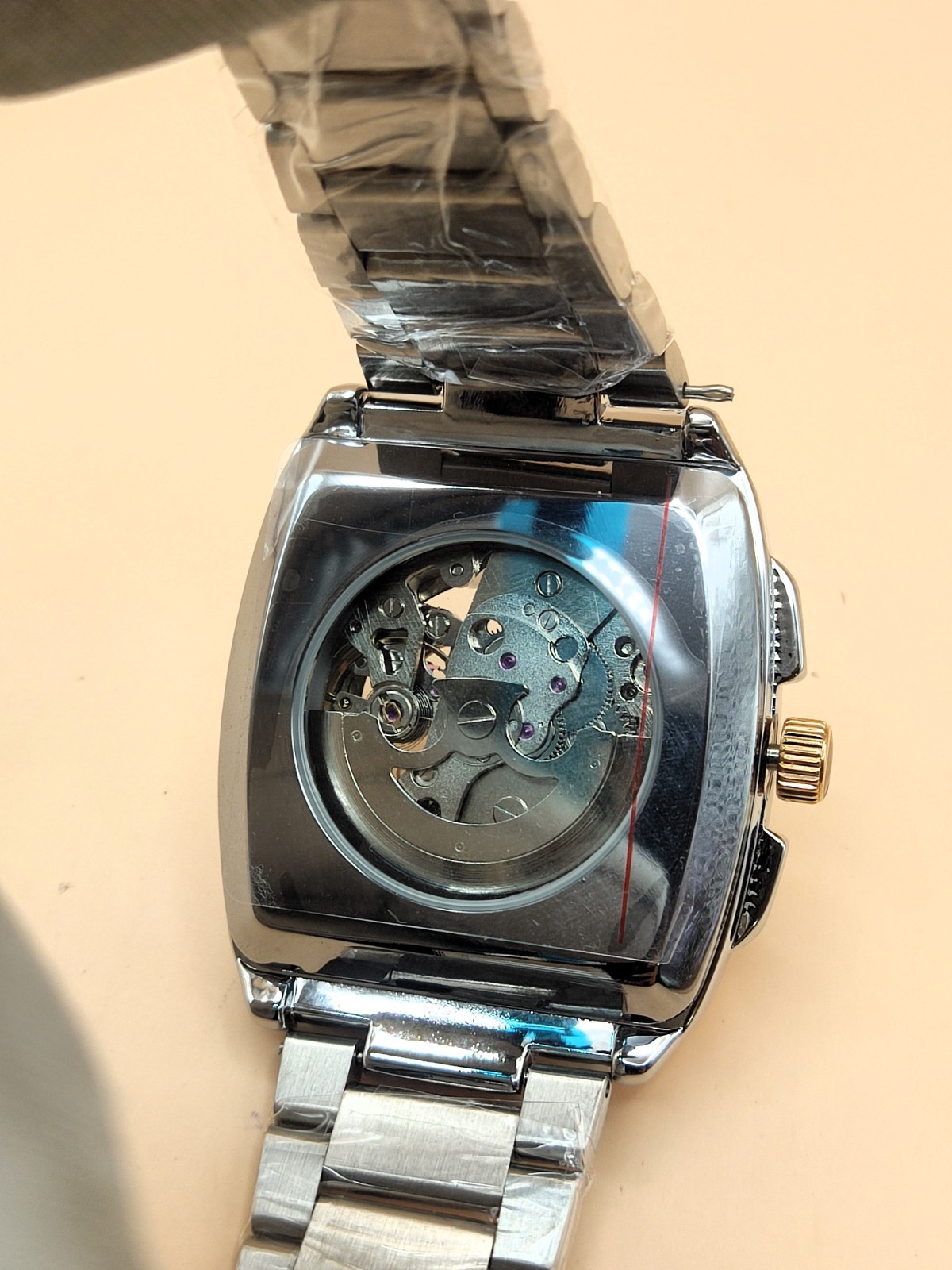 Amazing Versace Automatic Black Dial Analog Refurbished Men’s Wrist Watch