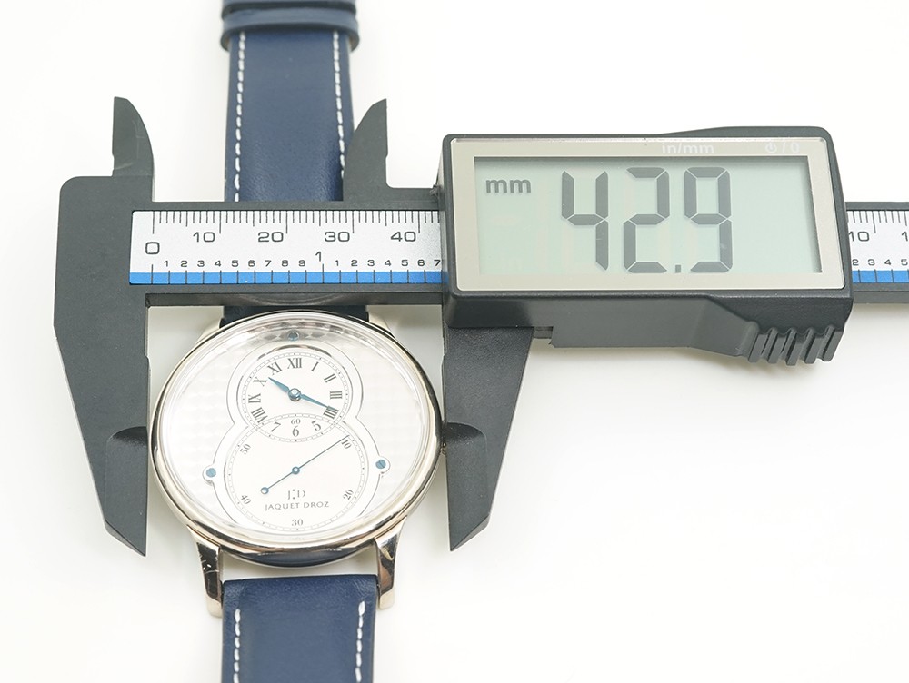 Jaquet Droz Grande Seconde Off-Centered J003034 18K White Gold 43mm Limited