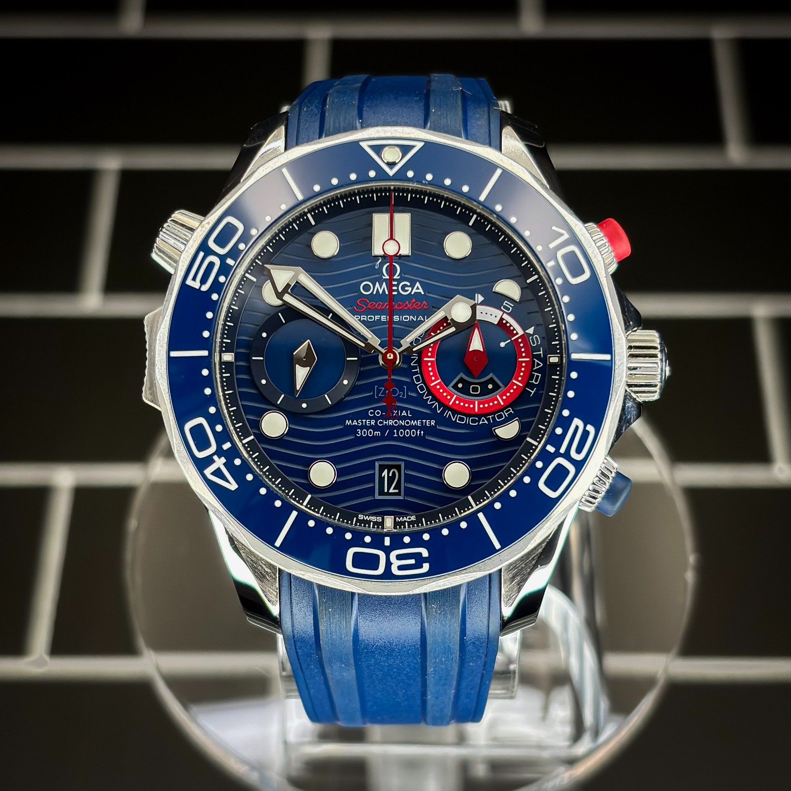 Omega Seamaster America’s Cup 210.30.44.51.03.002 Full Set 2025 Warranty