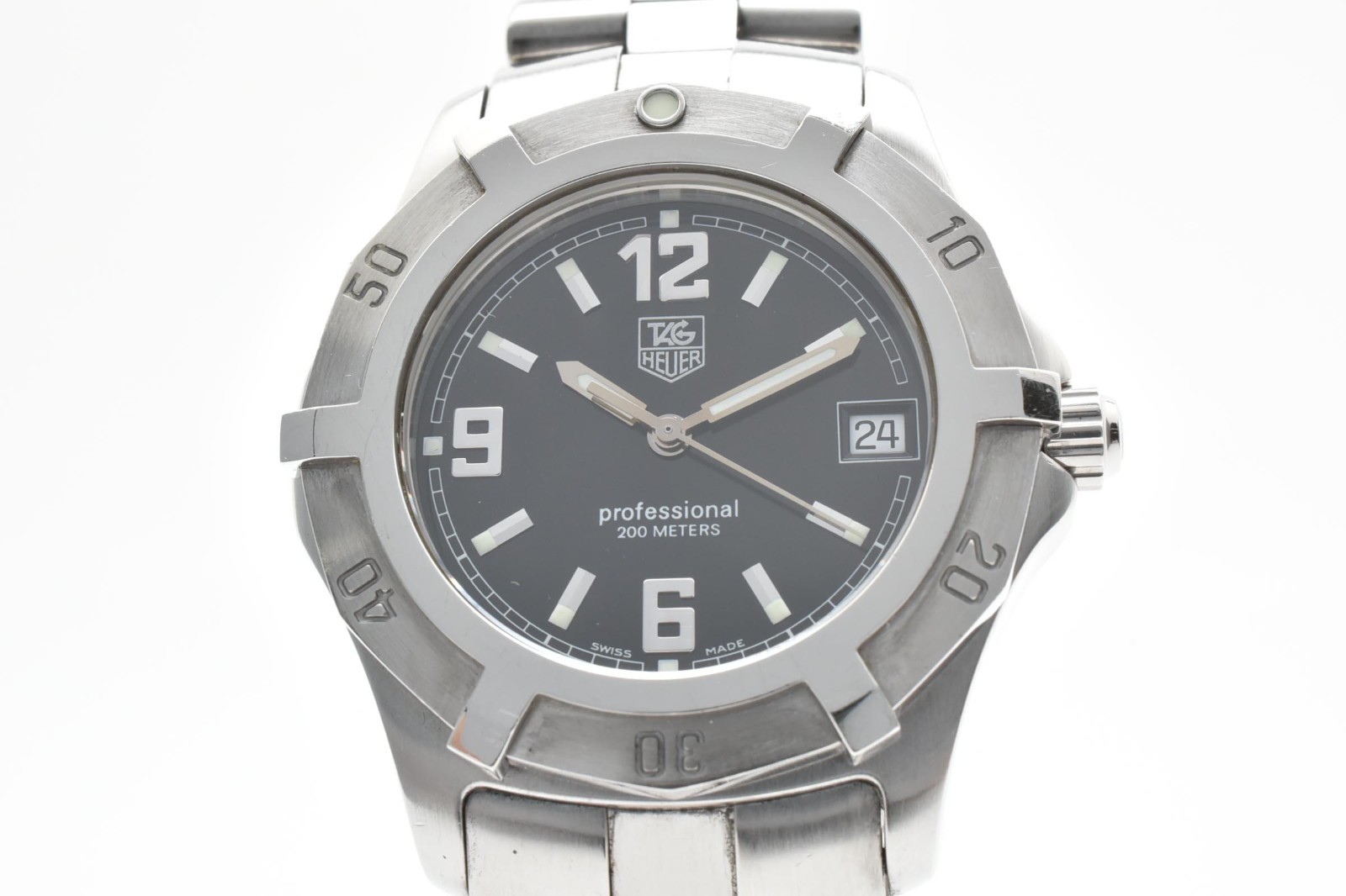 ▶️ [ N MINT ] TAG Heuer 2000 Exclusive WN1110 Black Dial 38mm Quartz Men’s JAPAN