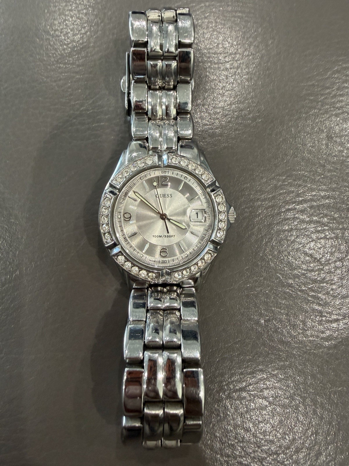 GUESS Waterpro Men’s Stainless Watch 100m/330ft
