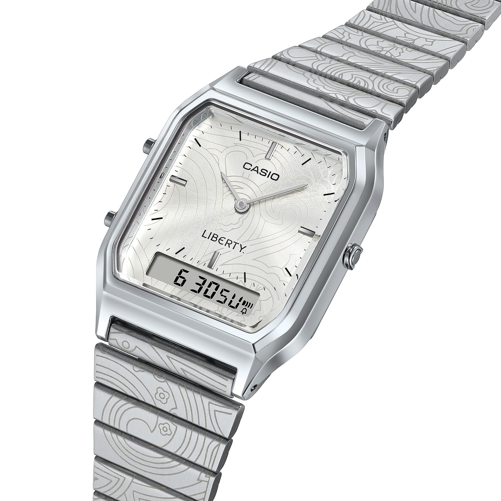 Casio & Liberty Limited model Collaboration Stainless Steel AQ-230ELT-7A Watch