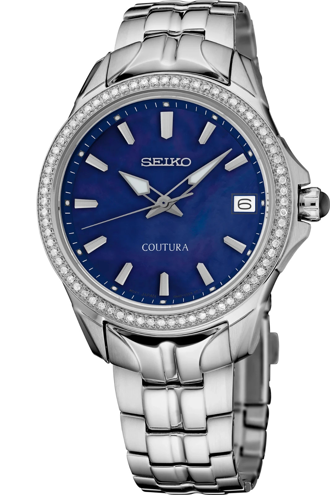 Seiko Coutura 34mm Sapphire Quartz 10 Bar Women’s Watch