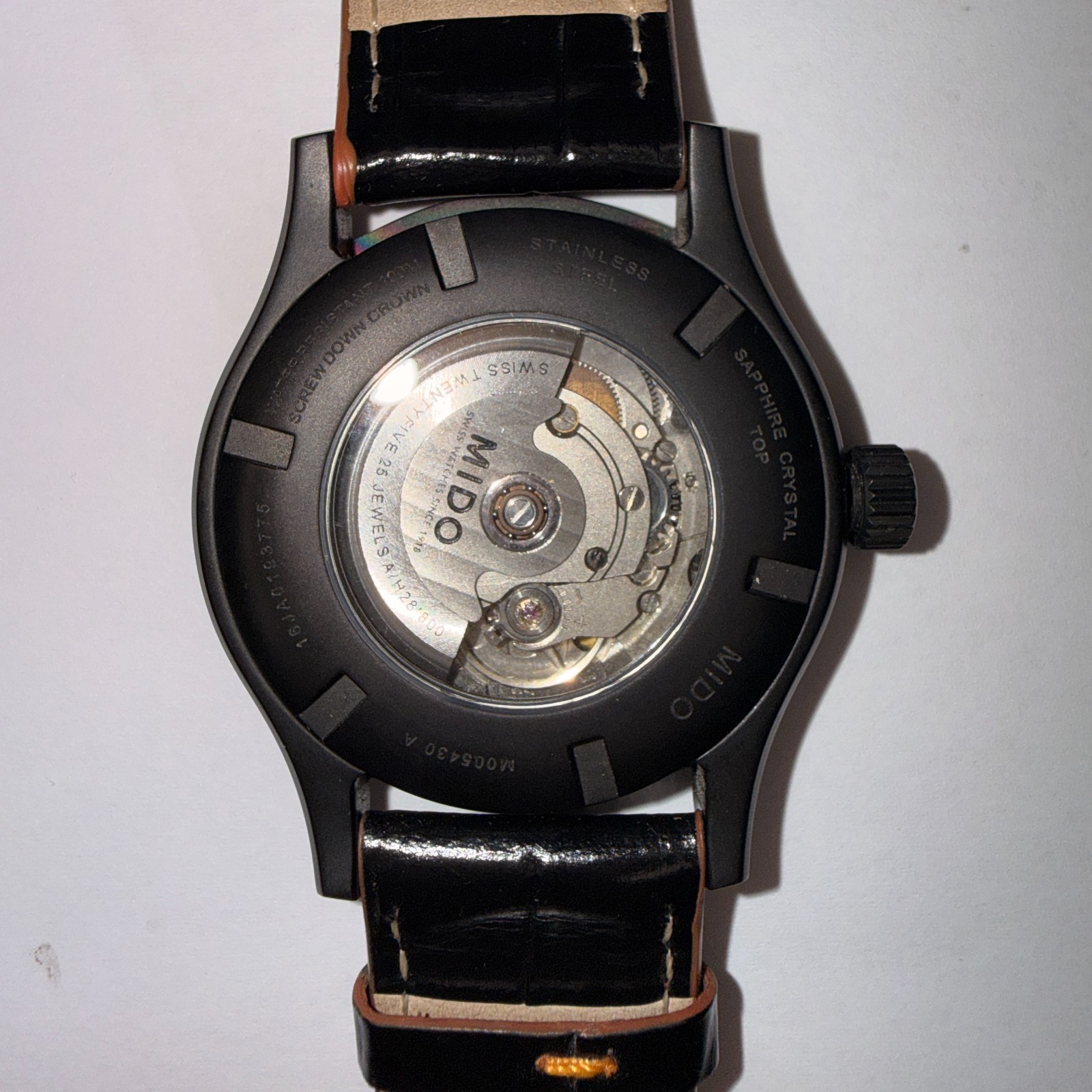 Mido Multifort Automatic Black Dial’ – Customized watch