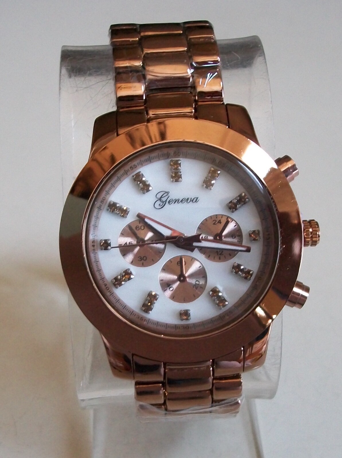 Women’s gold, black, rose gold & white fashion casual boyfriend watches