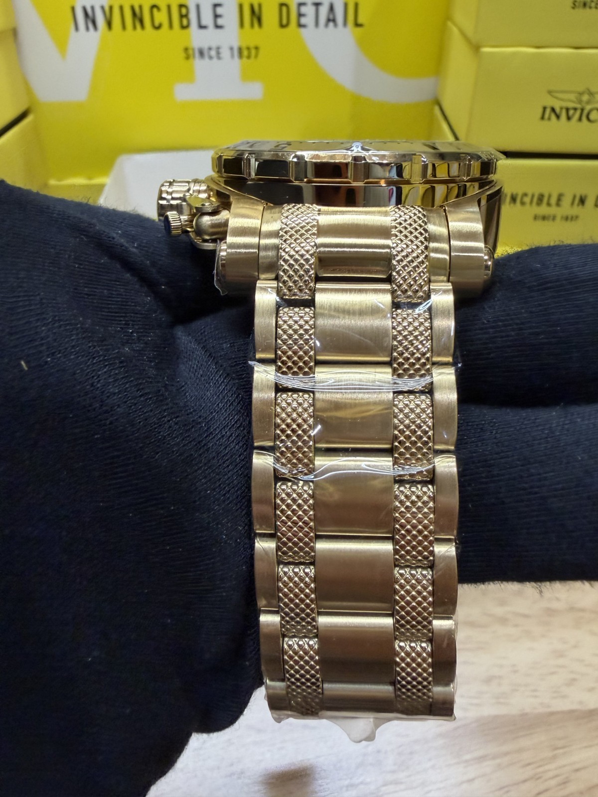 Invicta Coalition Forces Night Hawk – Model 49226 | Full Gold with Black/Gold Be