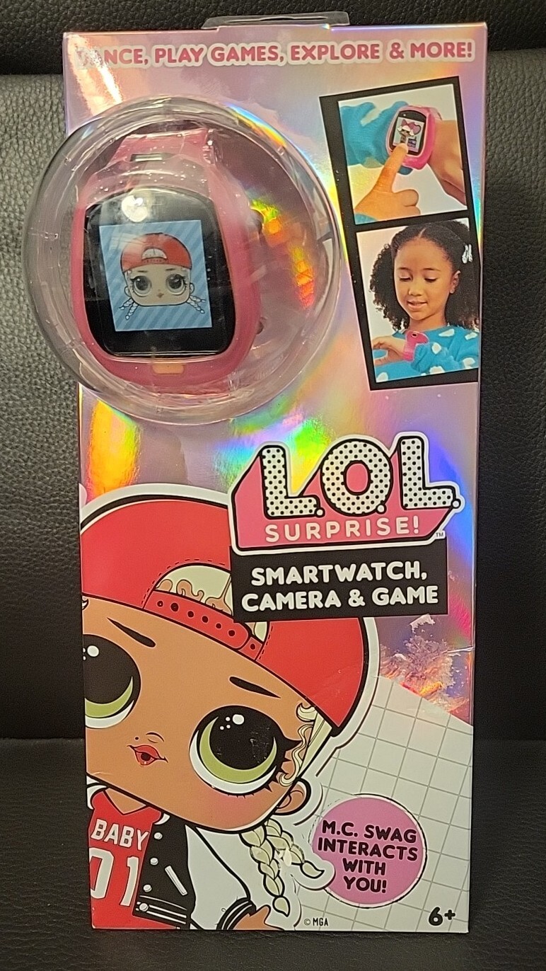 LOL Surprise Smartwatch and Camera for Kids w/ Video, Games, Learning Apps NEW