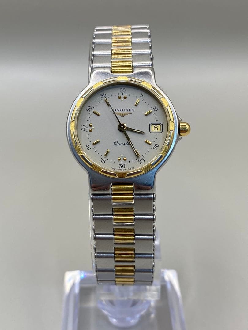 Longines Conquest Quartz Watch Women 24mm Stainless Steel wrist 16cm