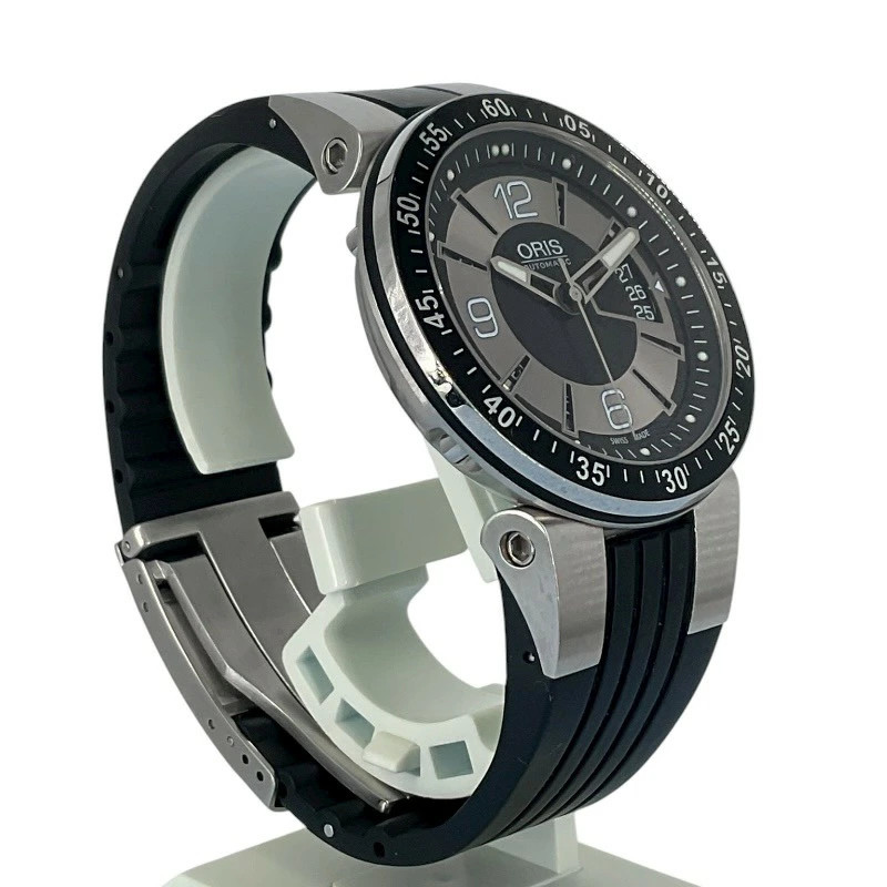 ORIS Williams F1 Team Day Date Automatic Mens Watch 100M Stainless Steel