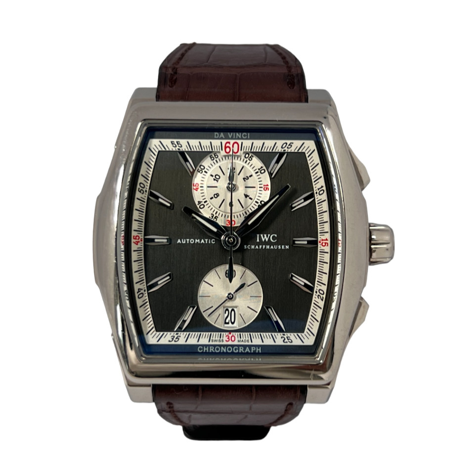 IWC Da Vinci Automatic Chronograph Dark Grey Dial Men’s Watch, IW376401