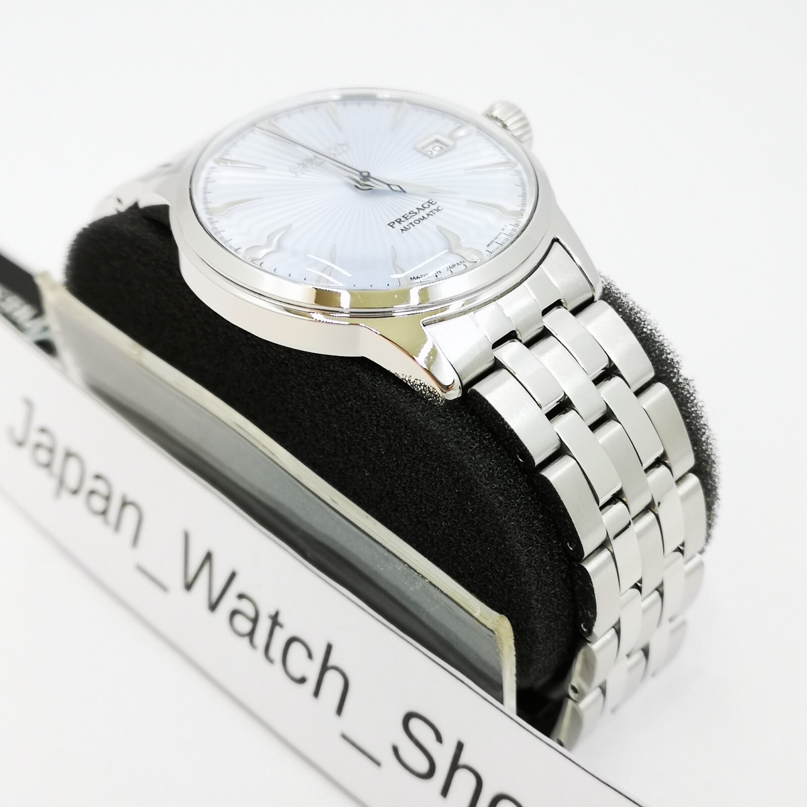 SEIKO PRESAGE BASIC SARY161 Ice Blue Skydiving Automatic Men’s Watch New in Box