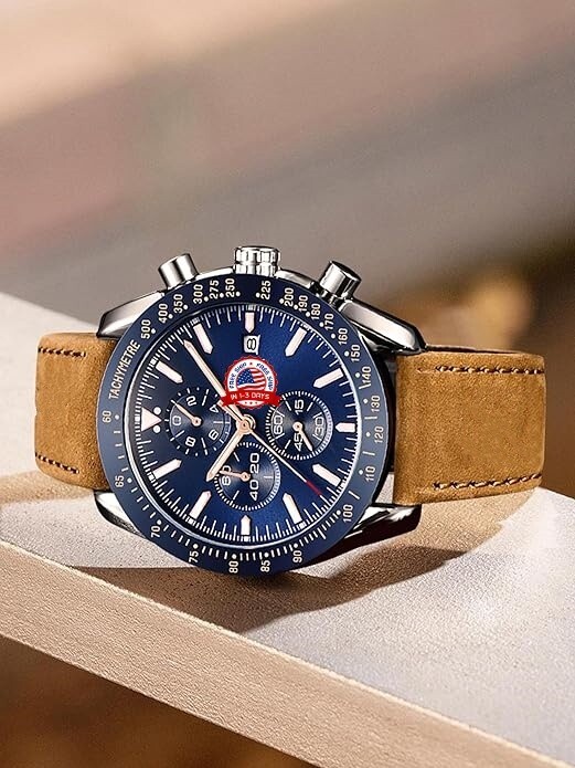 Relojes de lujo para hombre resistente al agua elegante reloj redondo automático