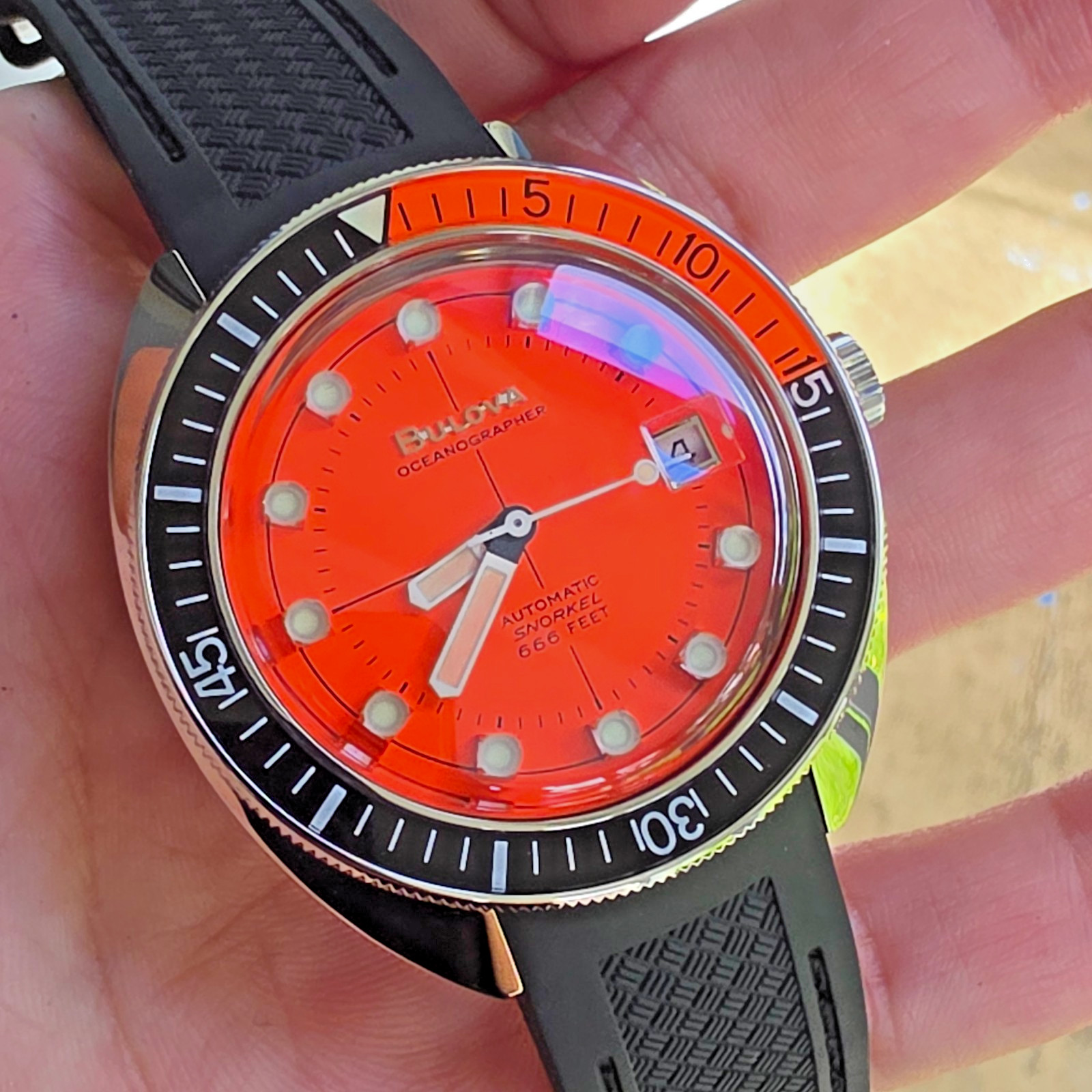 Bulova Devil Diver Oceanographer / Archive Series 666FEET 96B350 41mm
