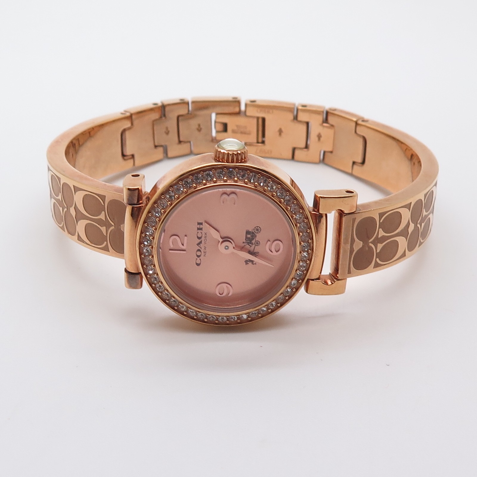 Coach Madison Fashion Japanese Quartz (Battery-Powered) Rose Gold Dial Women’s