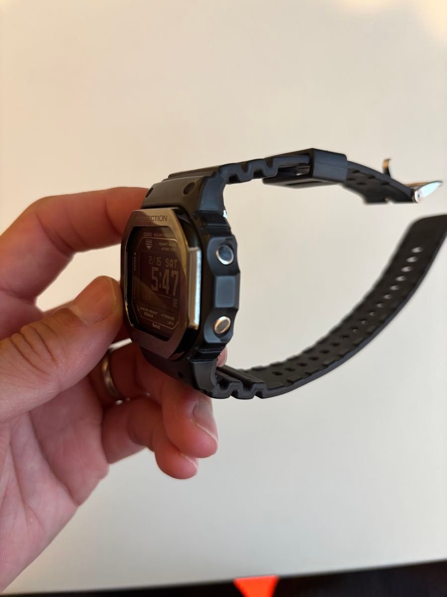 Super Excellent Condition CASIO G SHOCK G SQUAD DW H5600 Black Solar Smartwatch