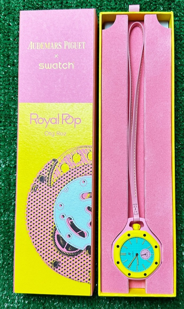 Swatch x AP Audemars Piguet Royal Pop Otg Roz SSX03J100N w/ Receipt