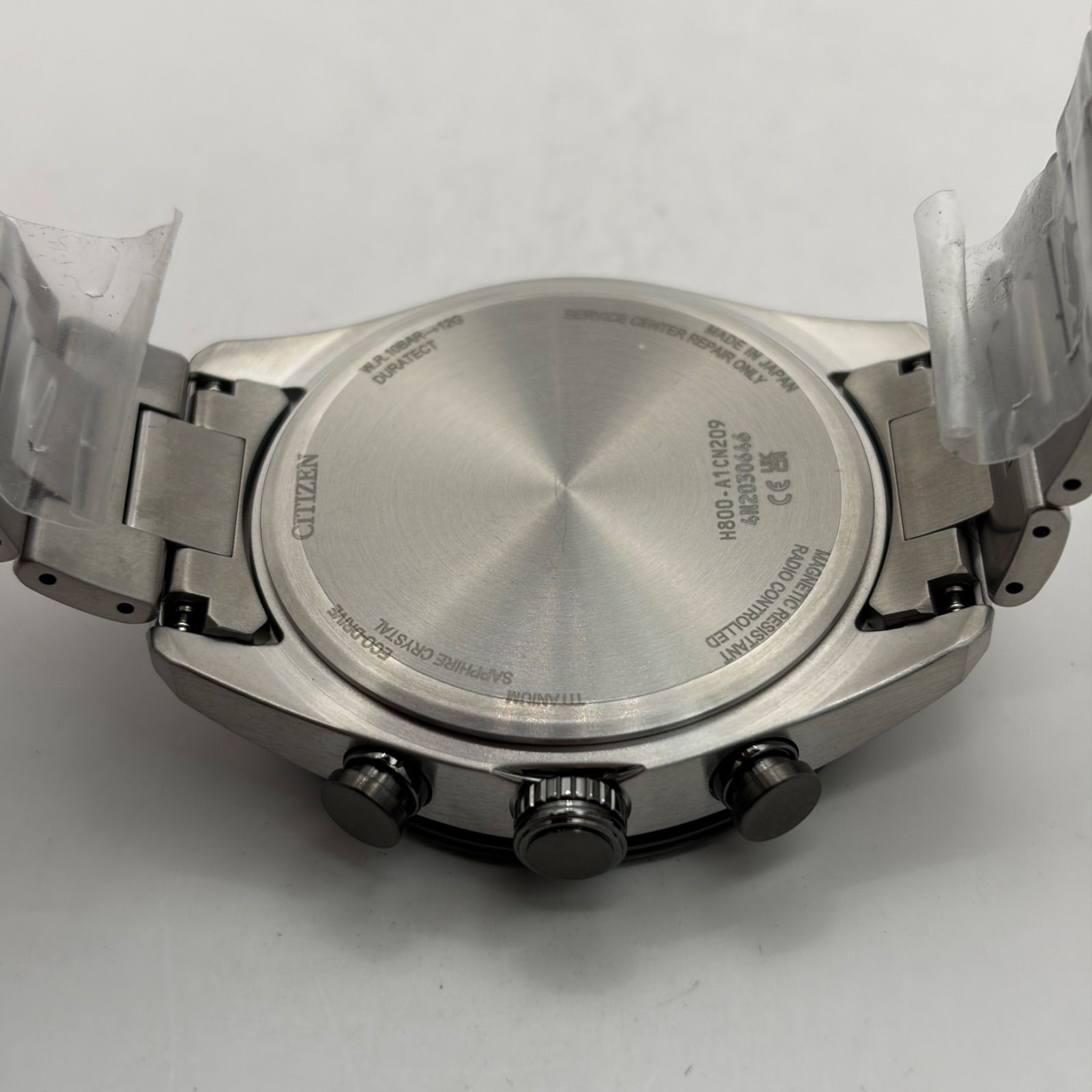 (T775) Rare item normal operation CITIZEN Attesa radio solar Eco Drive limited m