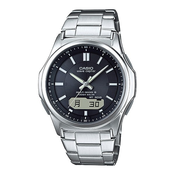 CASIO LINEAGE LCW-M100TSE-1AJF Titanium Analog Digital Radio Solar Watch 40mm