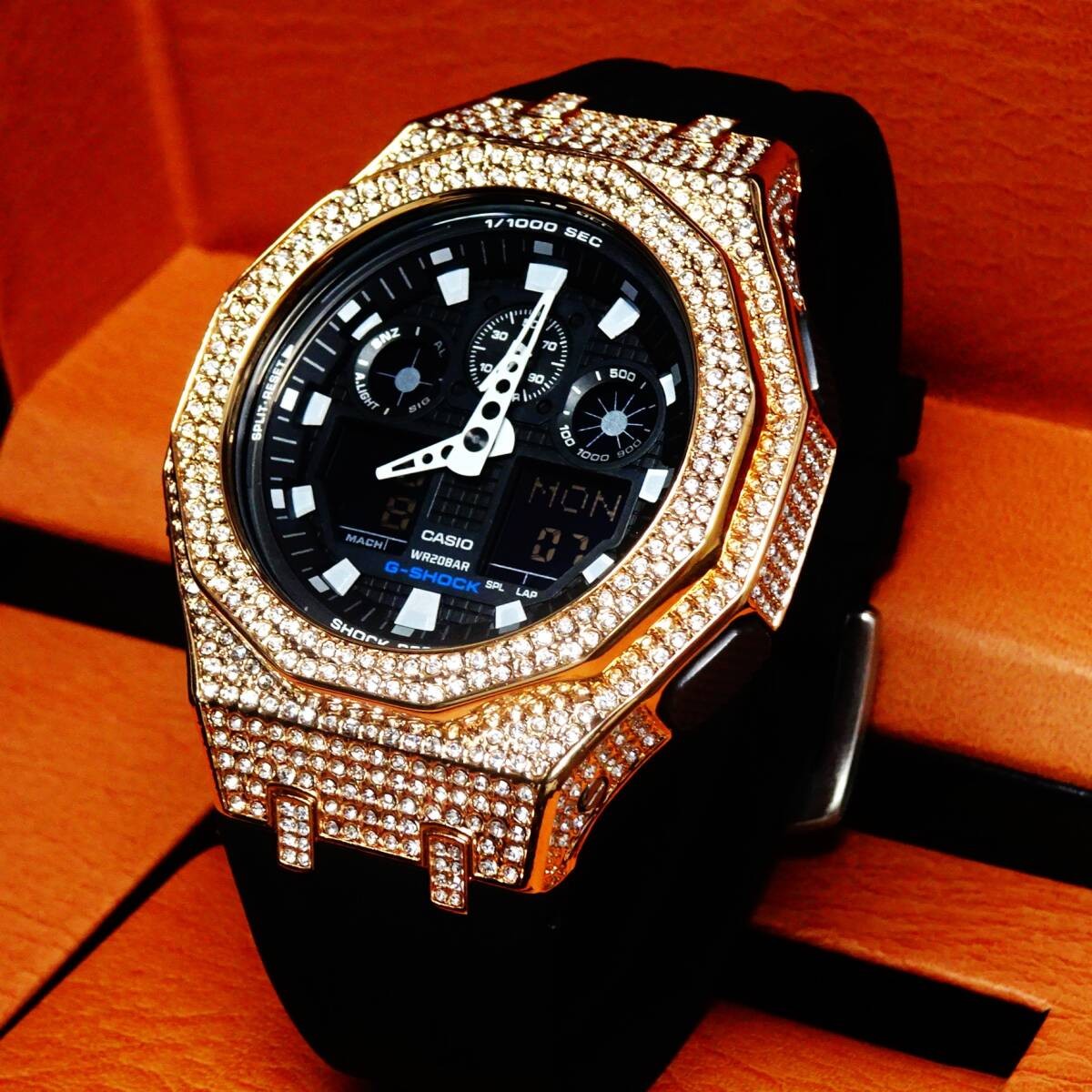New〓mod Casioak〓G-Shock custom watch〓Regular GA100B body included〓Aftermarket
