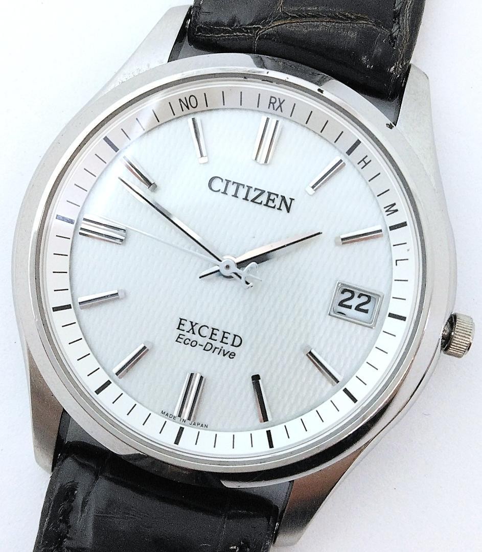 Working Citizen Exceed H111 T015867 Eco Drive Radio Mens Watch 21.5cm 8.5in