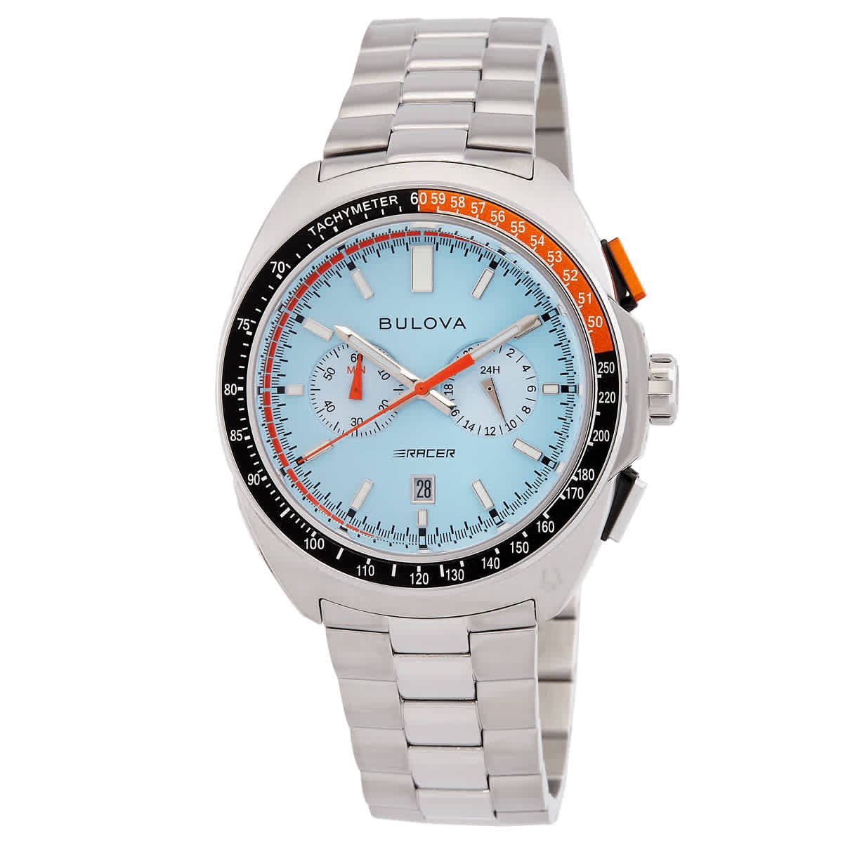 Bulova Racer Chronograph Quartz Blue Dial Men’s Watch 98B432