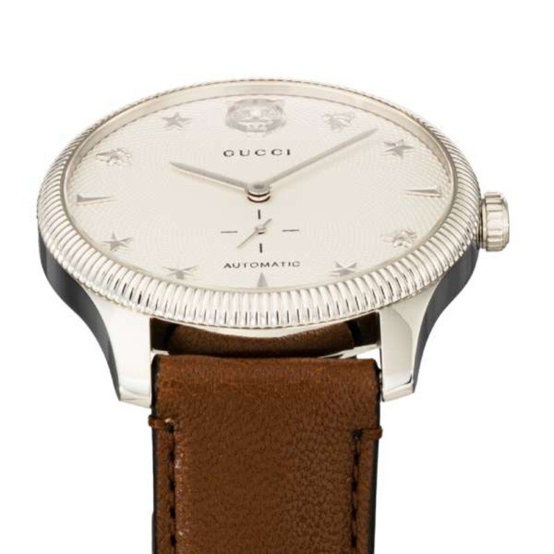 Gucci YA126361 G-Timeless Automatic Men’s Watch New + Box & Paper’s