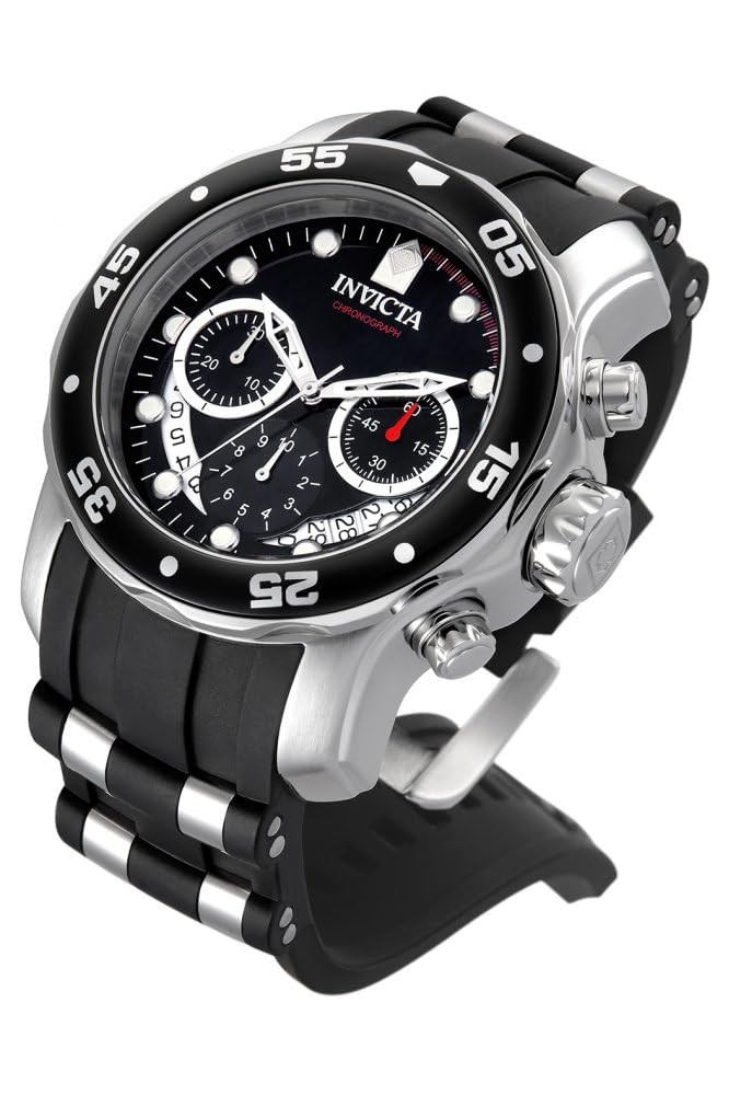Invicta Men’s 6977 Pro Diver Collection Stainless Steel Watch, Blue Dial Black