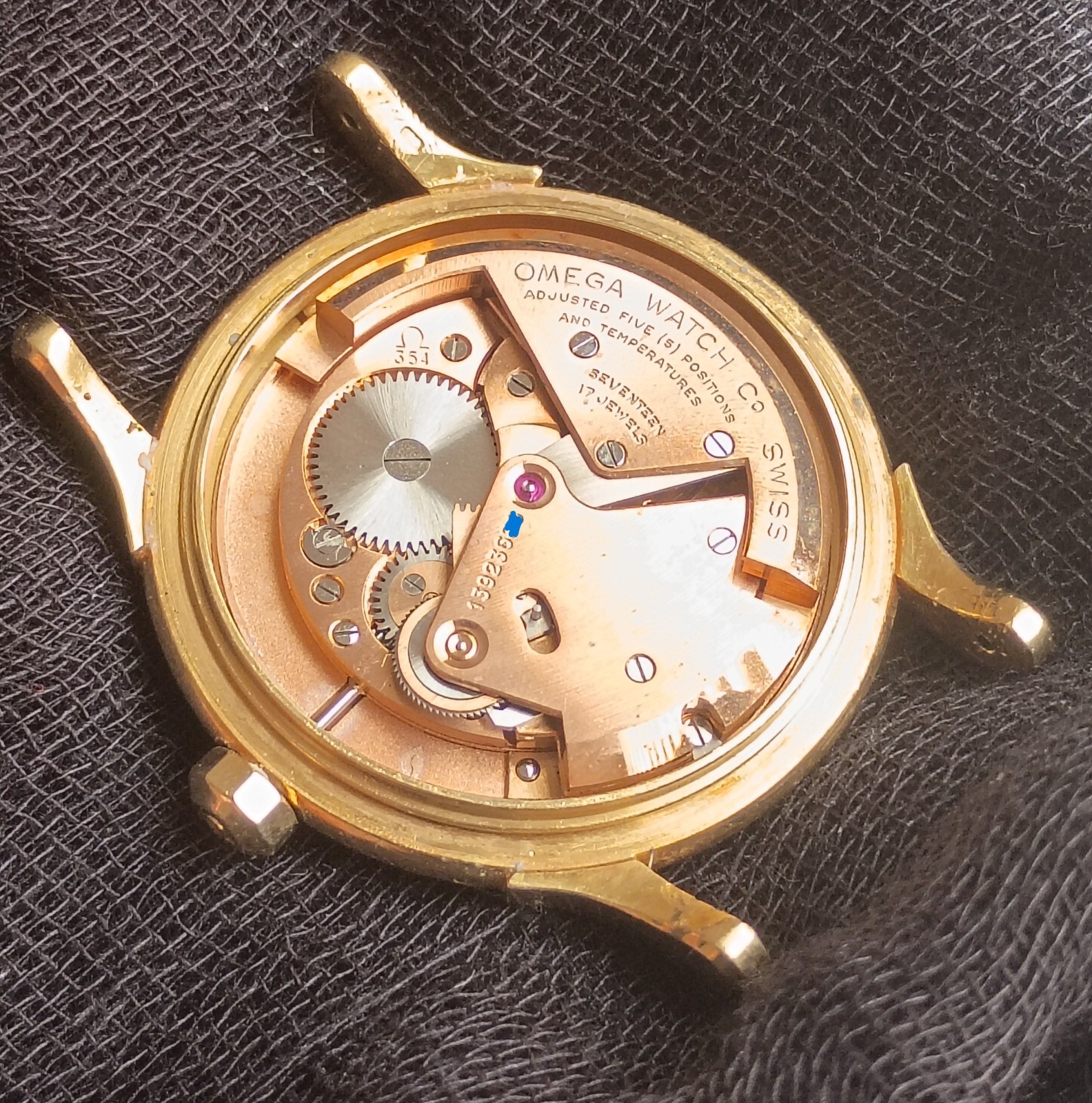 18k Solid Gold OMEGA Constellation Arrow Markers Automatic Vintage Men’s Watch