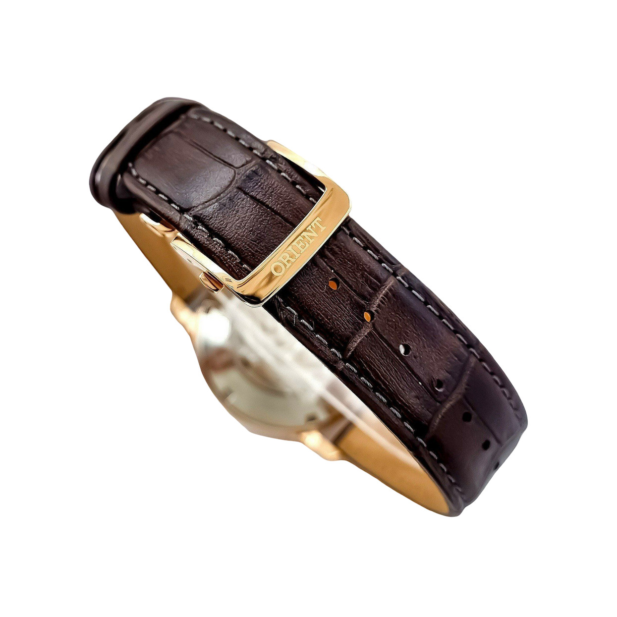Orient Sun & Moon Brown Dial Automatic Sapphire Crystal RN-AK0002Y Men’s Watch