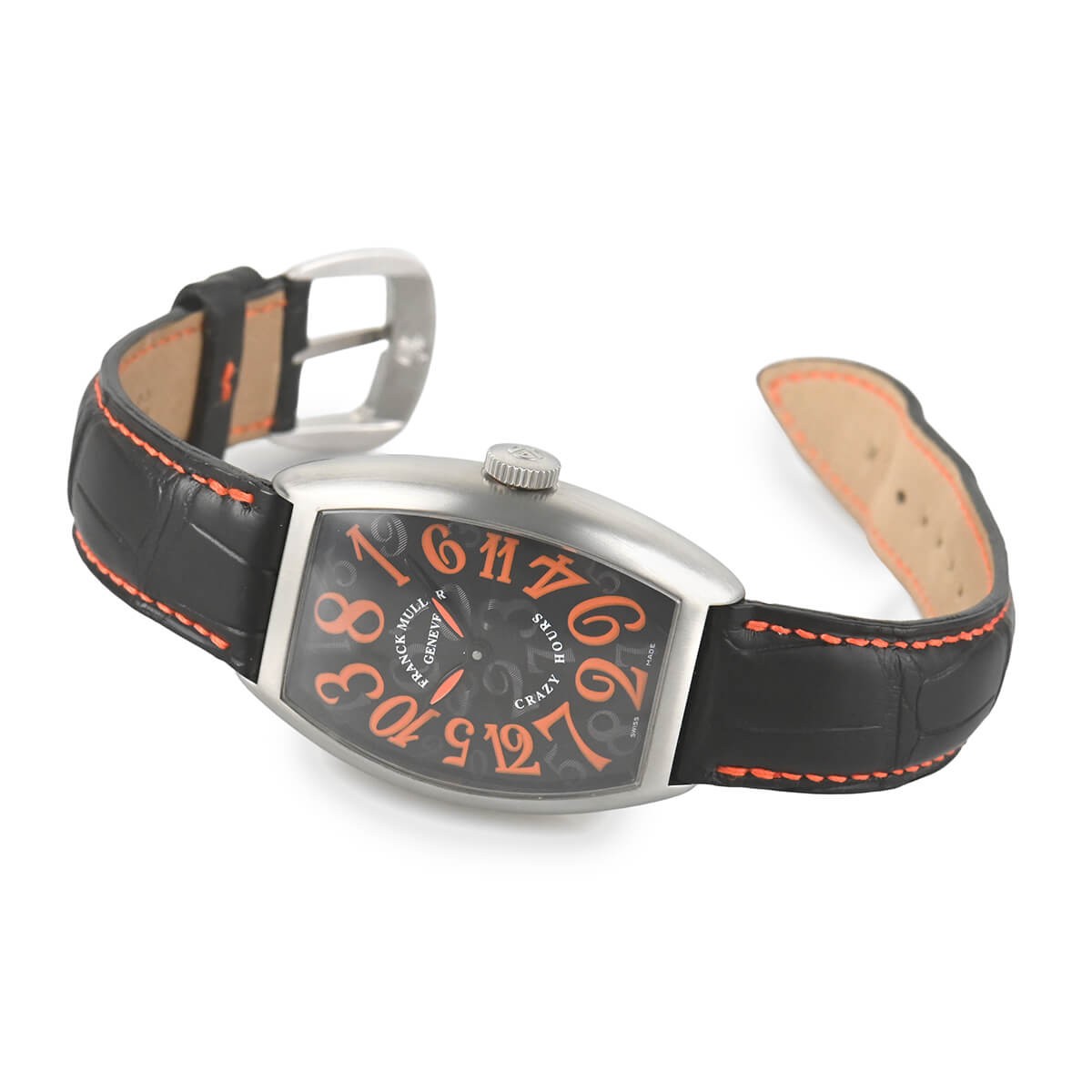 Franck Muller Crazy Hours Special June 5850CHJ Japan Limited 200 Orange Serviced