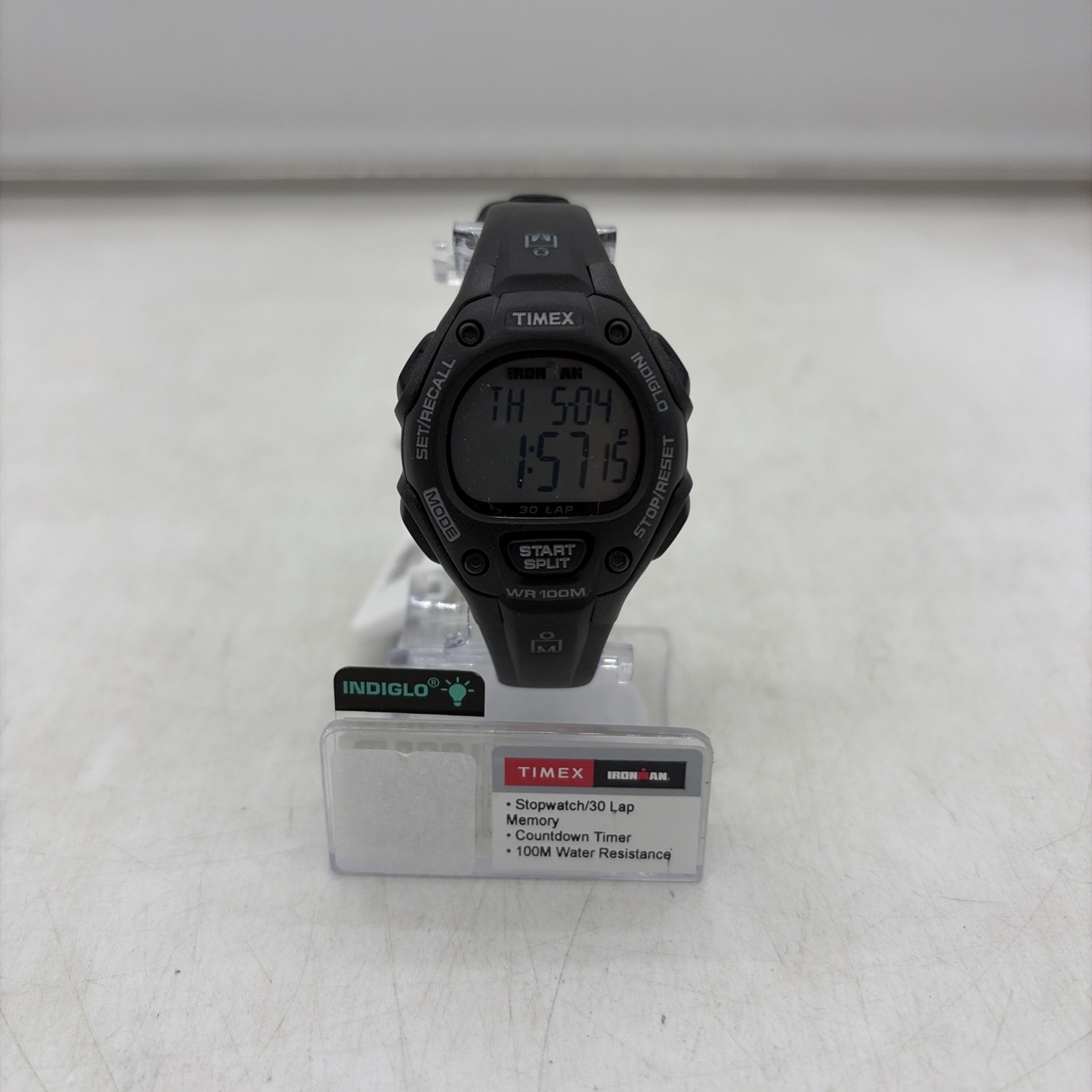 Timex Ironman Unisex Classic 30 34mm Sport Watch 100 Meter Water Resistant NWT