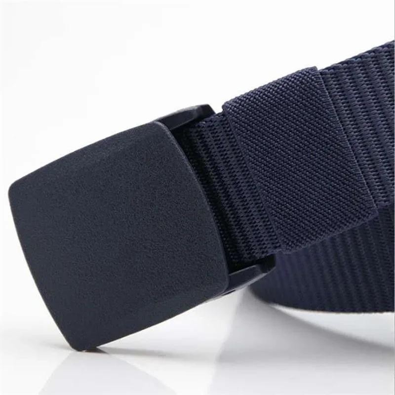 Automatic Bucklelight Comfortable Non-metal Military Nylonbelt Outdoor Hunting M