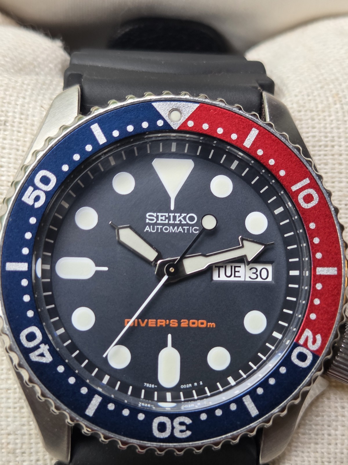 Seiko SKX009 Pepsi Diver June 1999 NOS Never Worn BRAND NEW!