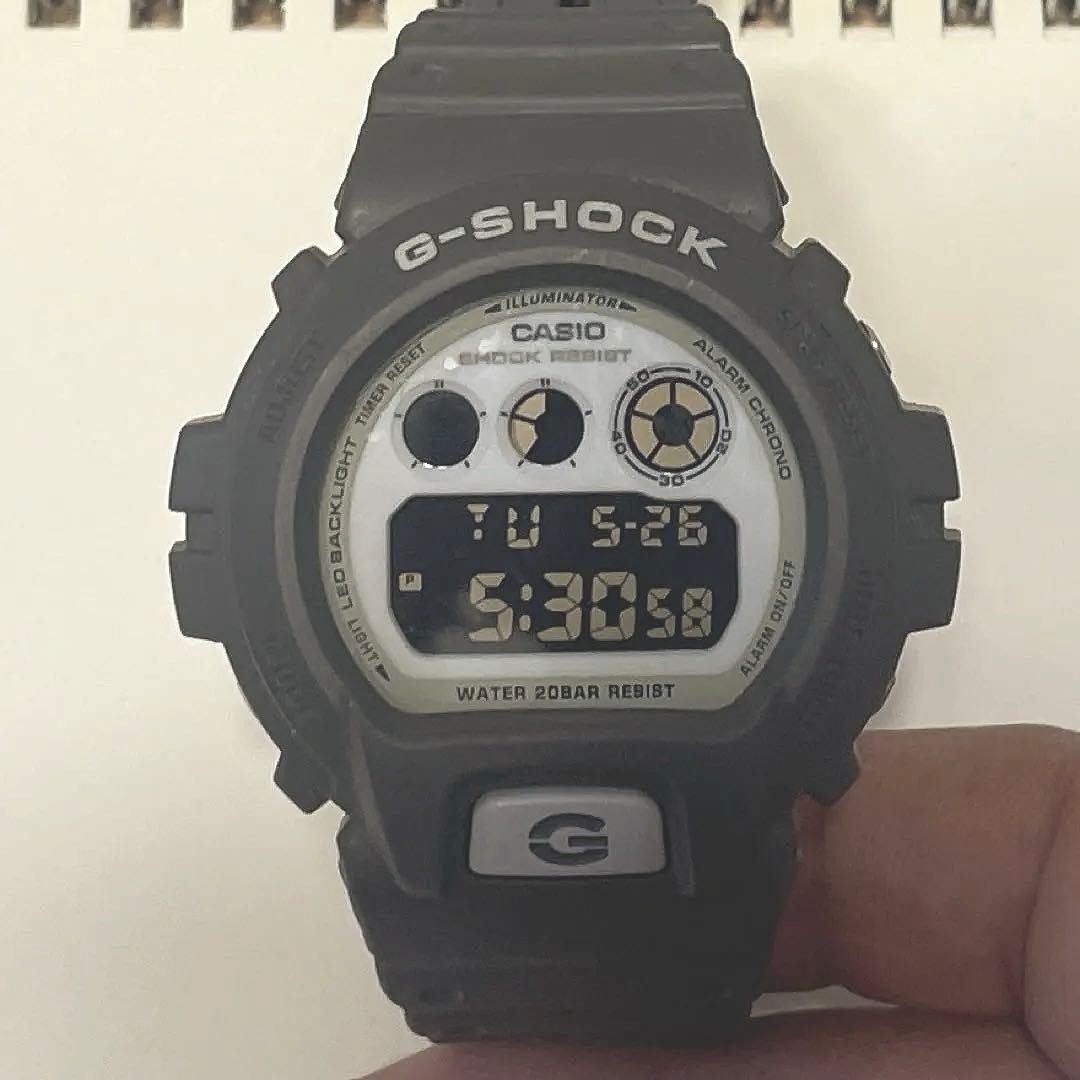 Final price, first come, first served: CASIO G-SHOCK DW-6900HD Gray/White