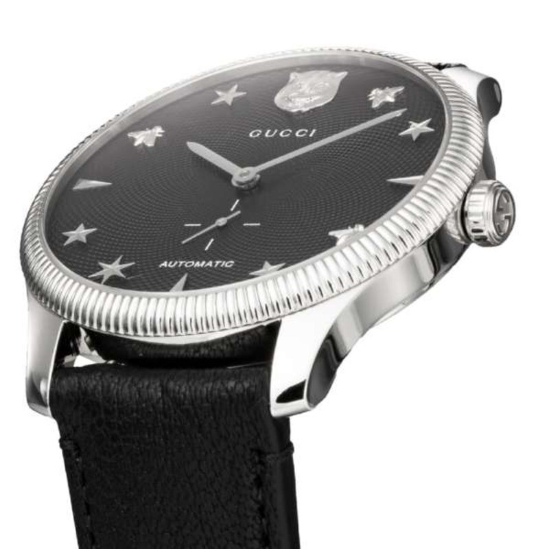 Gucci YA126365 G-Timeless Automatic Men’s Watch New + Box & Paper’s