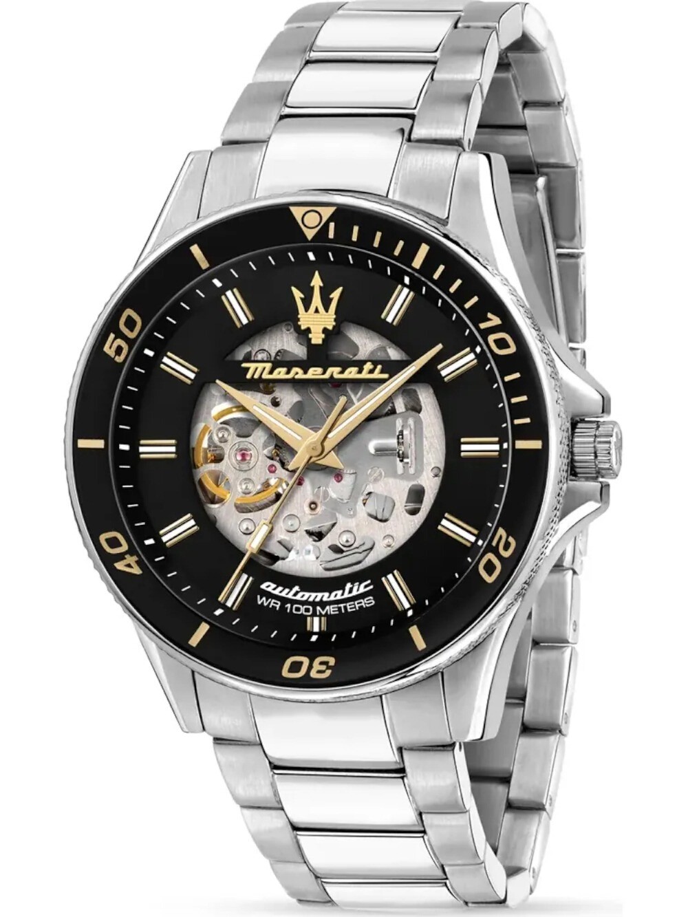 Maserati R8823140014 Mens Watch Sfida Automatic 44mm 10ATM