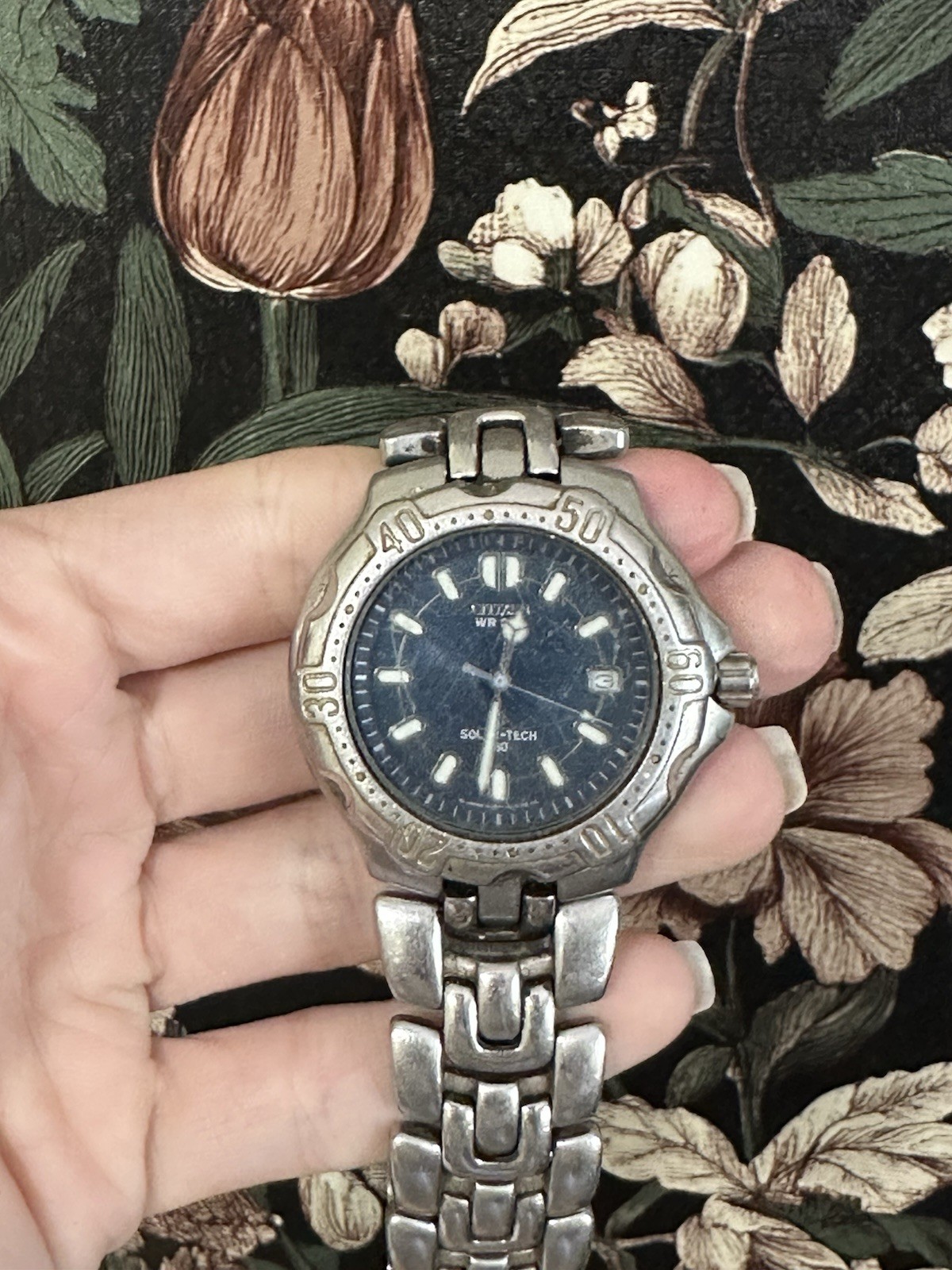 Citizen Titanium Eco Drive WR 200 Solar Tech Watch