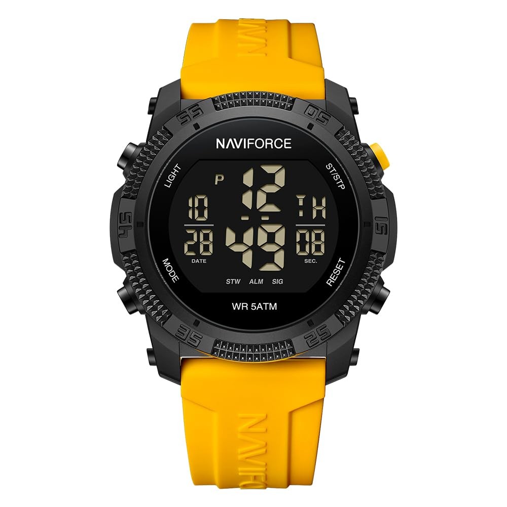 Men Sports Waterproof Digital Watches with Stopwatch Alarm Rubber Strap Wrist…