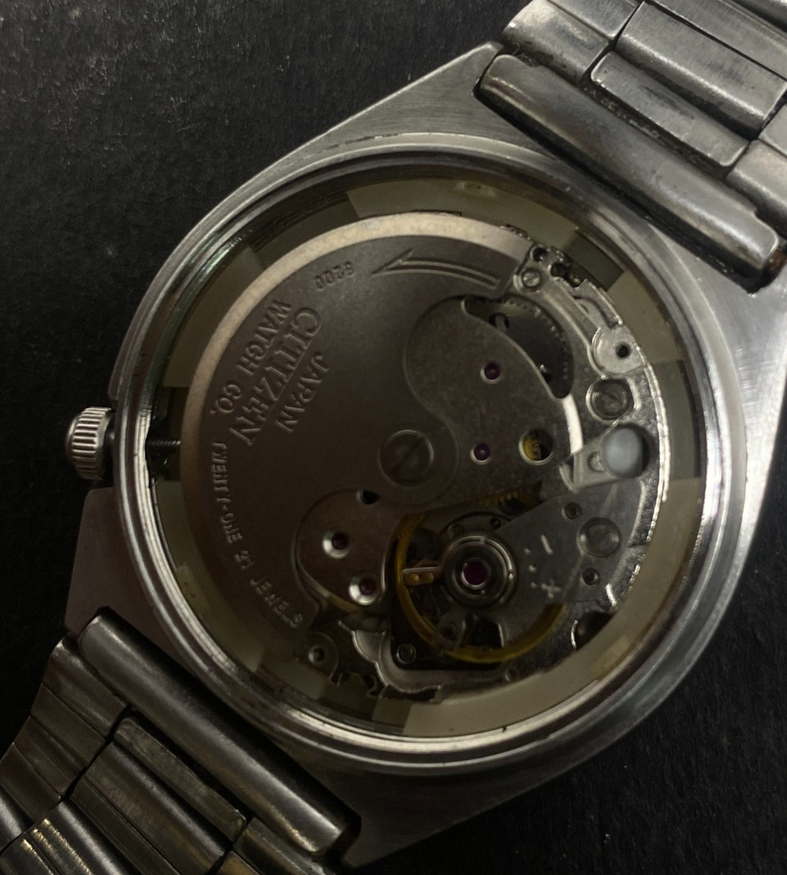 Vintage Citizen Automatic 8200A Japan Movement Day-Date Men’s Wrist Watch