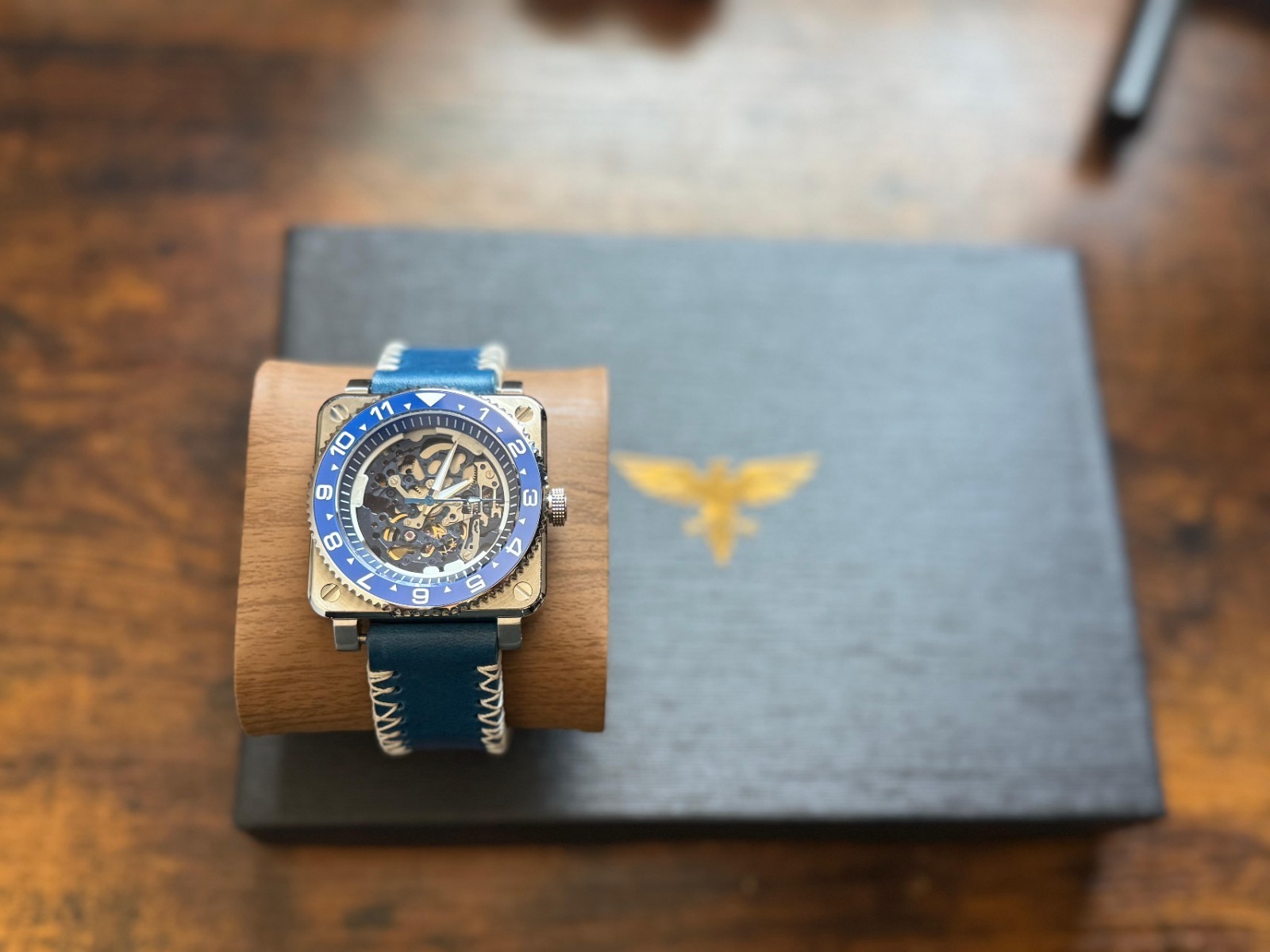 Custom Skeleton Automatic Watch | Handmade Mod | Miyota 8N24 | Sapphire