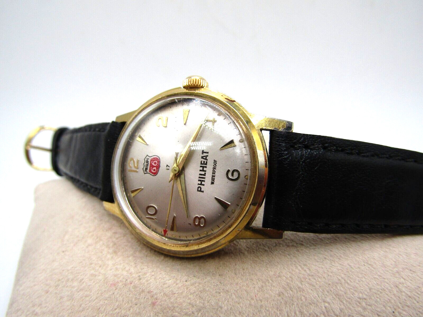 Vintage Route 66 Philheat Cal. A-200 Red Arrow Second Hand Winding Watch Repair