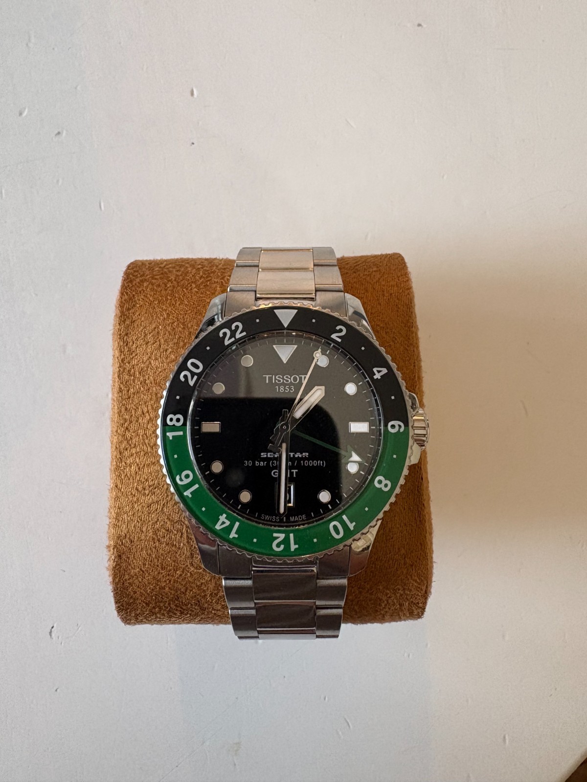 Tissot Seastar 1000 GMT 40mm Green/Black