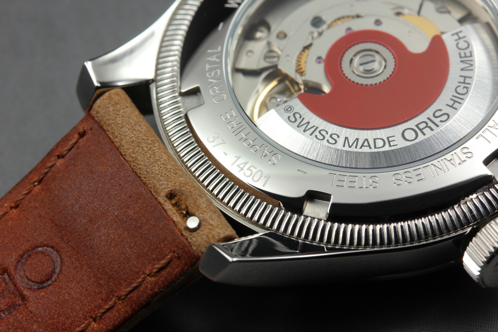 [w/Box, Paper] ORIS Big Crown Pointer Date 7741 Ink Blue Auto Leather Band Watch