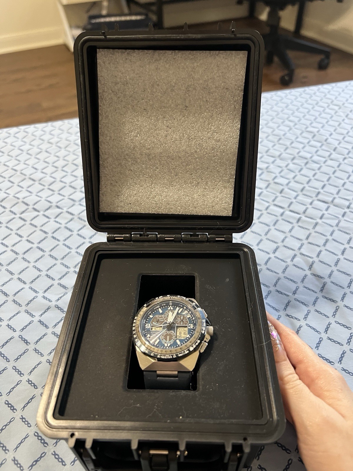 Citizen Promaster Skyhawk A-T Eco-Drive U680 Sapphire Watch + Case