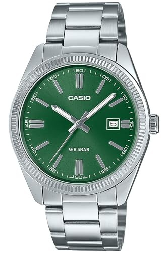 CASIO Collection MTP-1302D-3AJF Dark Green Quartz Men’s Watch