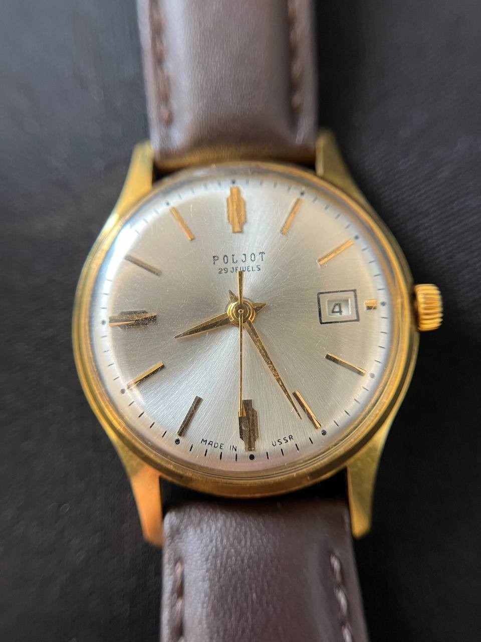 POLJOT De Luxe Automatic 29 JEWELS vintage watch