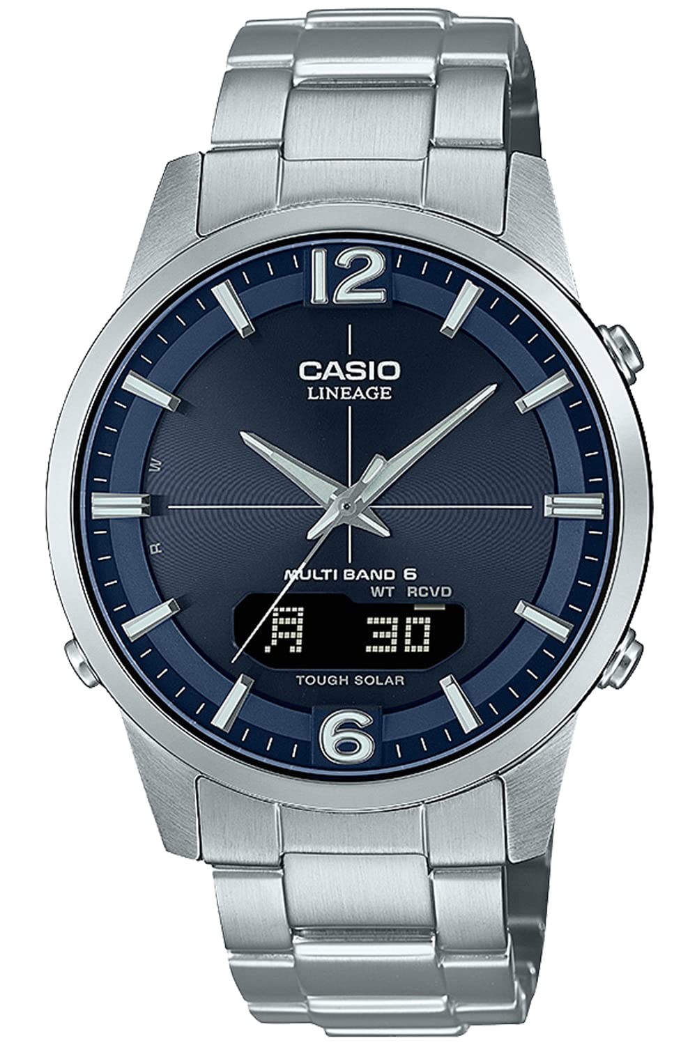 CASIO Lineage LCW-M170D-2AJF Blue Dial Tough Solar Atomic Radio Men’s Watch