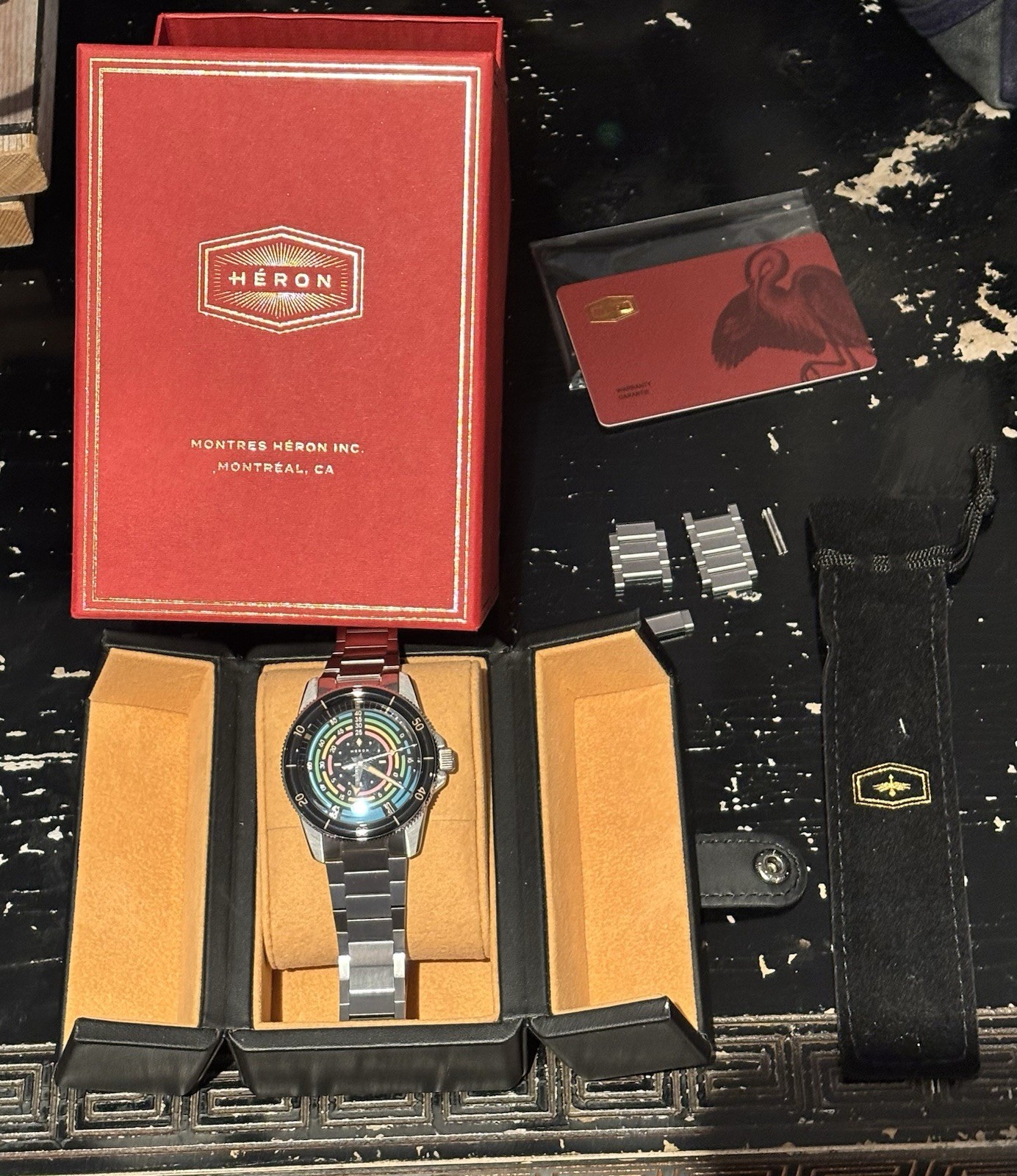 Pre- Owned Heron Marinor Rainbow Decompression Diver – Sold Out, Hardened Steel
