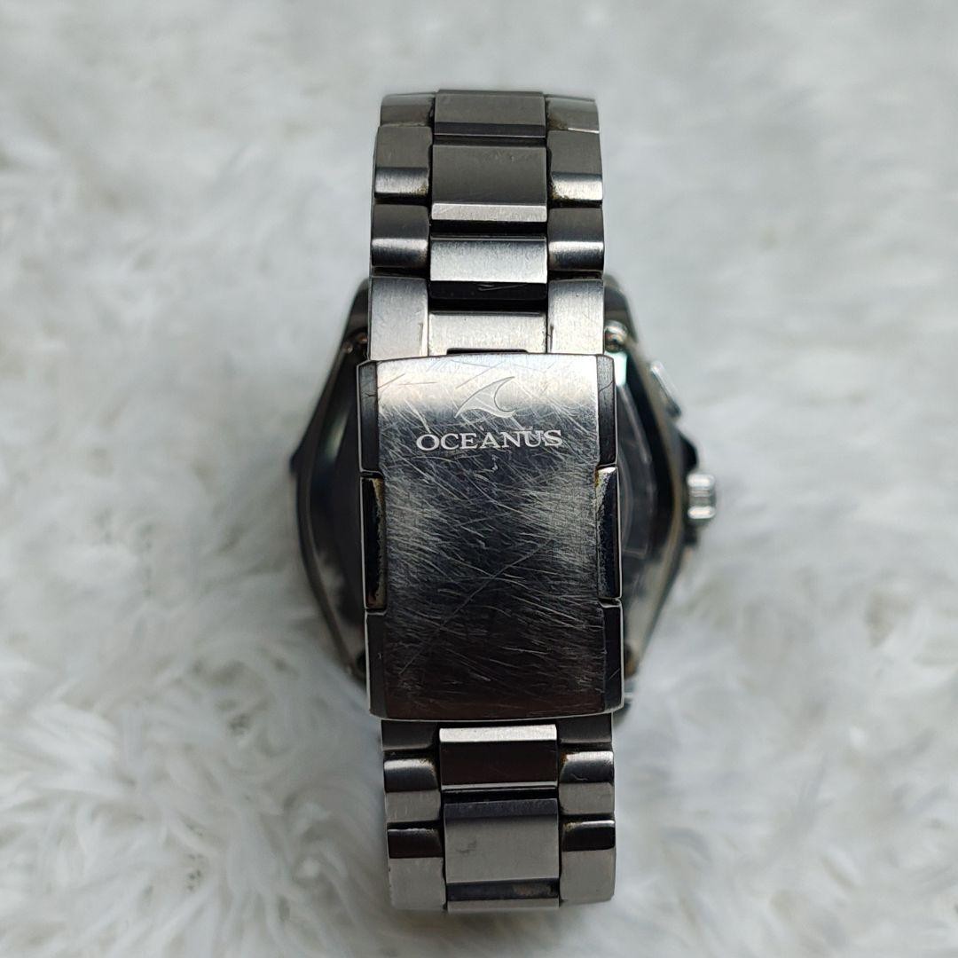 CASIO OCEANUS OCW-S100-1AJF Titanium Solar Radio Watch Sapphire