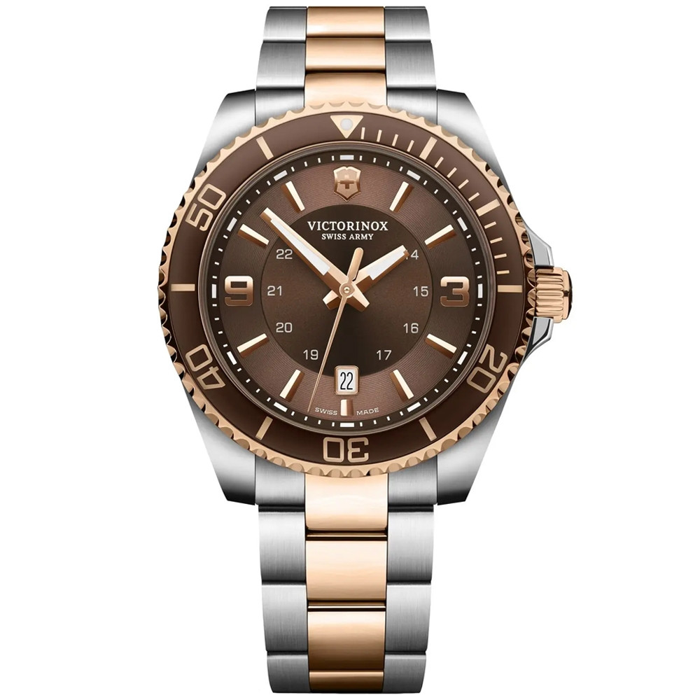 Victorinox Maverick Sapphire Crystal Quartz Brown Dial Men’s Watch 241951